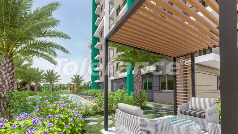 Квартира от застройщика в Мезитли, Мерсин вид на море с бассейном в рассрочку: купить недвижимость в Турции - 106555