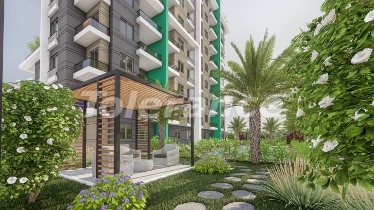 Квартира от застройщика в Мезитли, Мерсин вид на море с бассейном в рассрочку: купить недвижимость в Турции - 106556