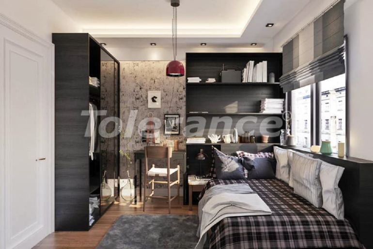 Квартира от застройщика в Мезитли, Мерсин вид на море с бассейном: купить недвижимость в Турции - 41106