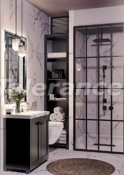 Квартира от застройщика в Мезитли, Мерсин вид на море с бассейном: купить недвижимость в Турции - 41108