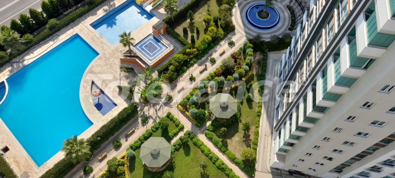 Квартира в Мезитли, Мерсин вид на море с бассейном: купить недвижимость в Турции - 46776