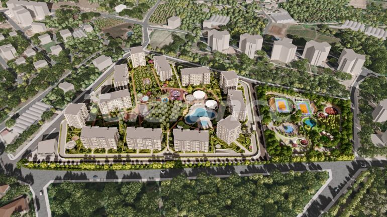 Квартира от застройщика в Мезитли, Мерсин с бассейном: купить недвижимость в Турции - 58521