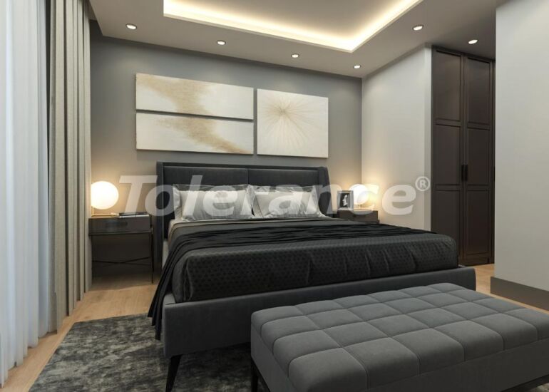 Квартира от застройщика в Мезитли, Мерсин вид на море с бассейном: купить недвижимость в Турции - 62321