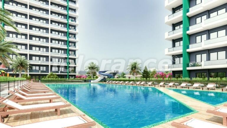 Квартира от застройщика в Мезитли, Мерсин с бассейном: купить недвижимость в Турции - 62382