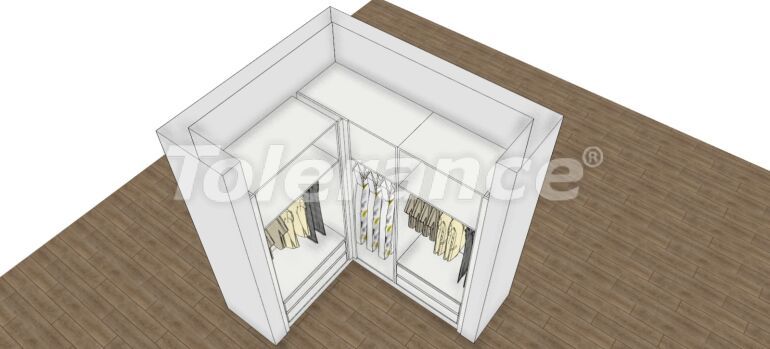 Квартира от застройщика в Мезитли, Мерсин вид на море с бассейном: купить недвижимость в Турции - 64142