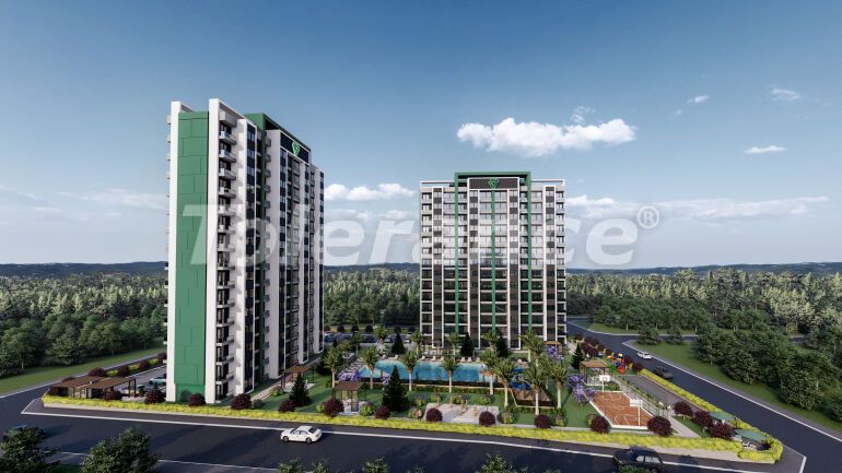 Квартира от застройщика в Мезитли, Мерсин с бассейном в рассрочку: купить недвижимость в Турции - 64593