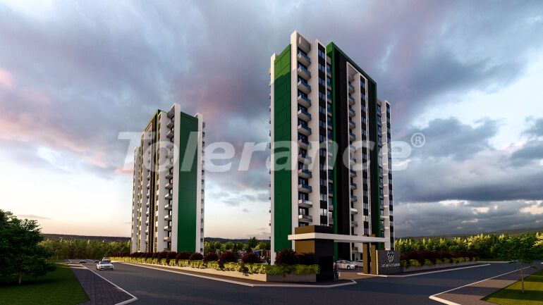 Квартира от застройщика в Мезитли, Мерсин с бассейном в рассрочку: купить недвижимость в Турции - 64594