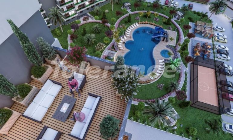 Квартира от застройщика в Мезитли, Мерсин с бассейном в рассрочку: купить недвижимость в Турции - 66545