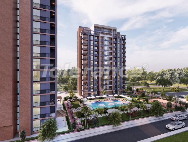 Квартира от застройщика в Мезитли, Мерсин с бассейном в рассрочку: купить недвижимость в Турции - 67376