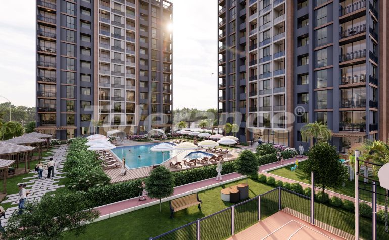 Квартира от застройщика в Мезитли, Мерсин с бассейном в рассрочку: купить недвижимость в Турции - 67377