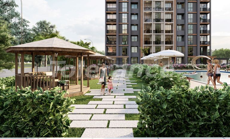 Квартира от застройщика в Мезитли, Мерсин с бассейном в рассрочку: купить недвижимость в Турции - 67378