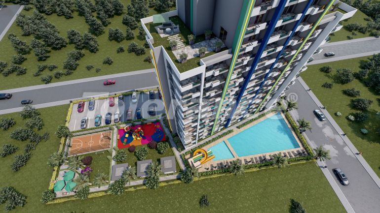 Квартира от застройщика в Мезитли, Мерсин с бассейном в рассрочку: купить недвижимость в Турции - 68950