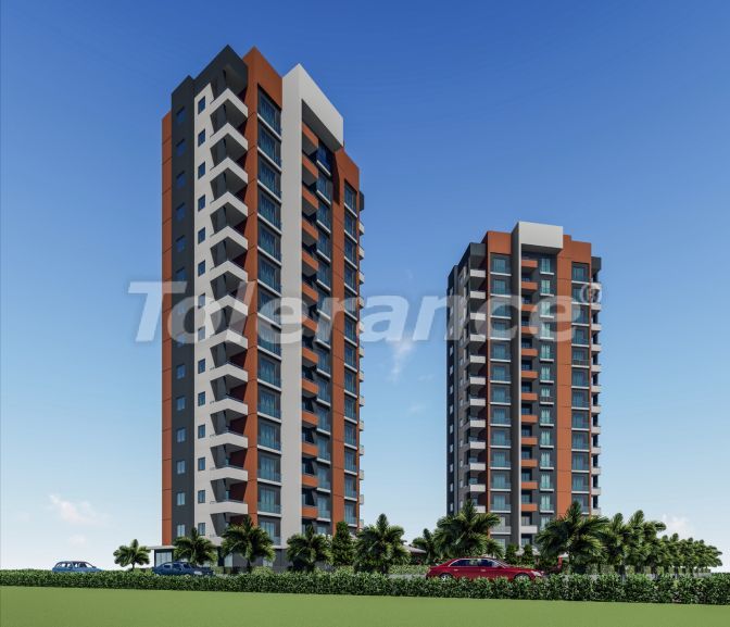 Квартира от застройщика в Мезитли, Мерсин с бассейном в рассрочку: купить недвижимость в Турции - 77801