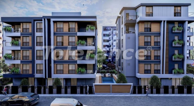 Квартира от застройщика в Муратпаша, Анталия с бассейном: купить недвижимость в Турции - 110164