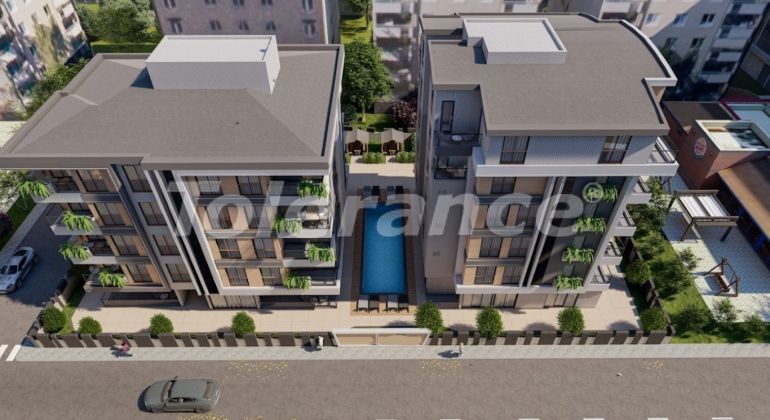 Квартира от застройщика в Муратпаша, Анталия с бассейном: купить недвижимость в Турции - 110175