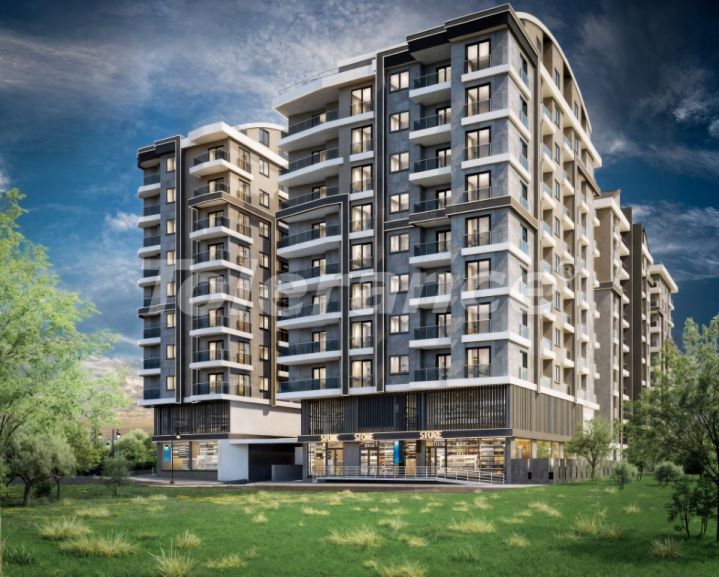 Квартира от застройщика в Муратпаша, Анталия с бассейном в рассрочку: купить недвижимость в Турции - 131453