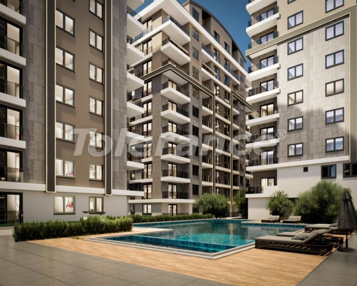 Квартира от застройщика в Муратпаша, Анталия с бассейном в рассрочку: купить недвижимость в Турции - 131455