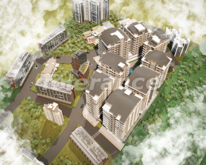 Квартира от застройщика в Муратпаша, Анталия с бассейном в рассрочку: купить недвижимость в Турции - 131457