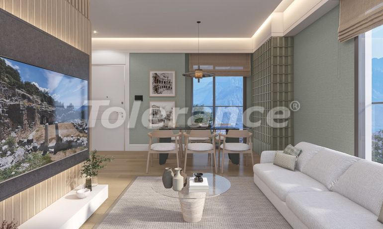 Квартира от застройщика в Муратпаша, Анталия с бассейном в рассрочку: купить недвижимость в Турции - 134037