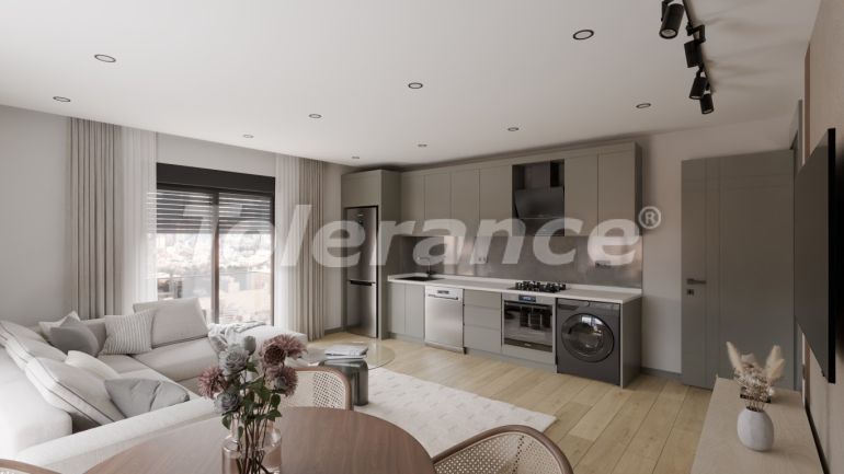 Квартира от застройщика в Муратпаша, Анталия с бассейном в рассрочку: купить недвижимость в Турции - 135250