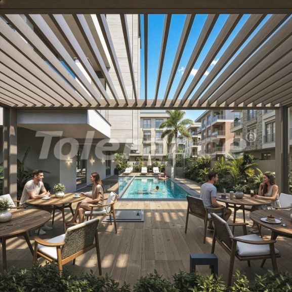 Квартира от застройщика в Муратпаша, Анталия с бассейном в рассрочку: купить недвижимость в Турции - 139138