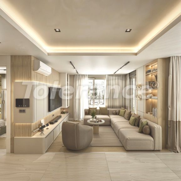 Квартира от застройщика в Муратпаша, Анталия с бассейном в рассрочку: купить недвижимость в Турции - 139155