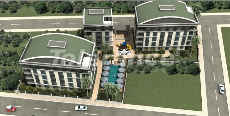 Квартира от застройщика в Муратпаша, Анталия с бассейном: купить недвижимость в Турции - 46137