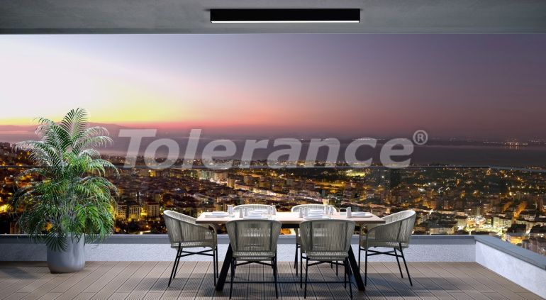 Квартира от застройщика в Нарлыдере, Измир вид на море с бассейном в рассрочку: купить недвижимость в Турции - 109530