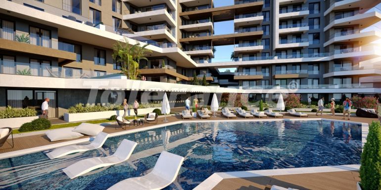 Квартира от застройщика в Нарлыдере, Измир вид на море с бассейном в рассрочку: купить недвижимость в Турции - 109532