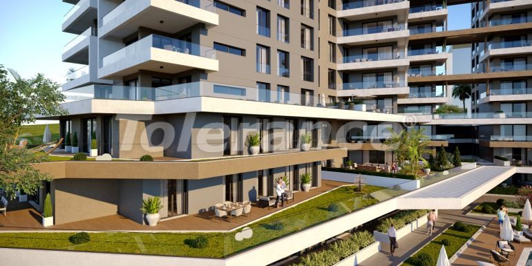 Квартира от застройщика в Нарлыдере, Измир вид на море с бассейном в рассрочку: купить недвижимость в Турции - 109538