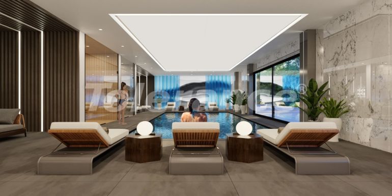 Квартира от застройщика в Нарлыдере, Измир вид на море с бассейном в рассрочку: купить недвижимость в Турции - 109546