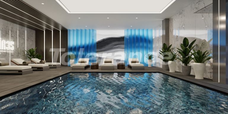 Квартира от застройщика в Нарлыдере, Измир вид на море с бассейном в рассрочку: купить недвижимость в Турции - 109552