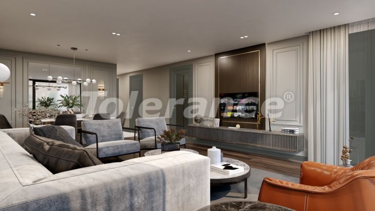 Квартира от застройщика в Нарлыдере, Измир вид на море с бассейном в рассрочку: купить недвижимость в Турции - 109553