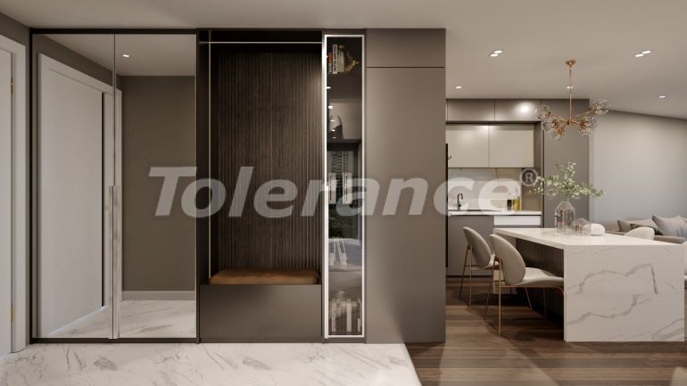 Квартира от застройщика в Нарлыдере, Измир вид на море с бассейном в рассрочку: купить недвижимость в Турции - 109557