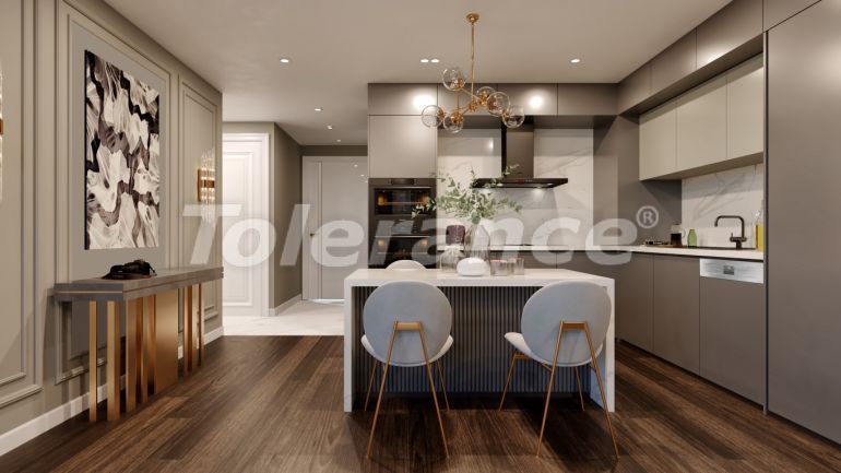 Квартира от застройщика в Нарлыдере, Измир вид на море с бассейном в рассрочку: купить недвижимость в Турции - 109561