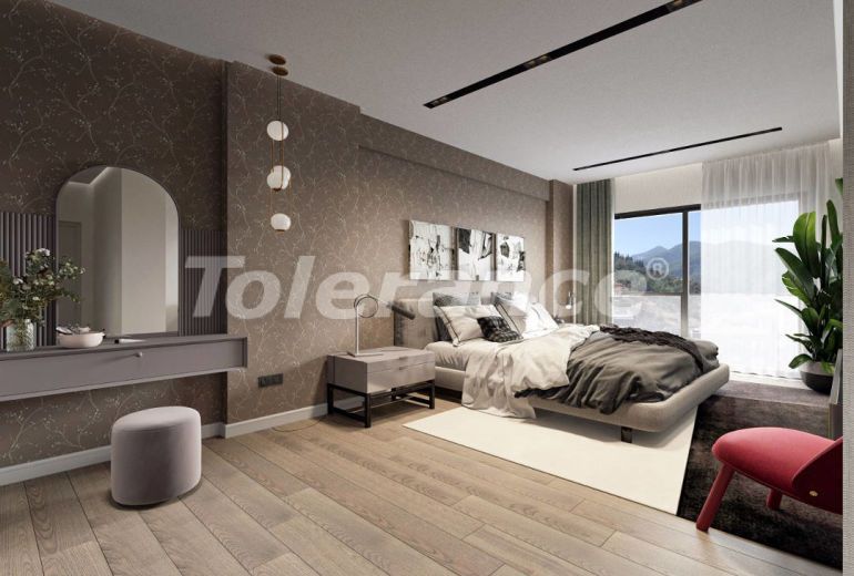 Квартира от застройщика в Нарлыдере, Измир вид на море с бассейном: купить недвижимость в Турции - 54121