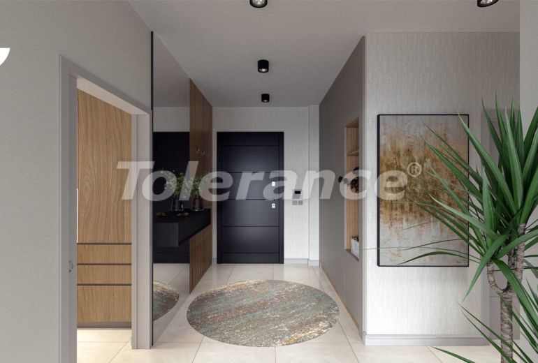 Квартира от застройщика в Нарлыдере, Измир вид на море с бассейном: купить недвижимость в Турции - 54126