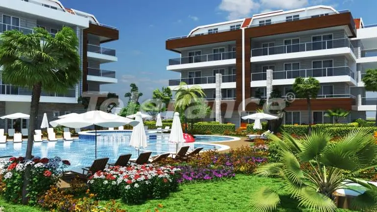 Квартира от застройщика в Оба, Аланья с бассейном: купить недвижимость в Турции - 2664