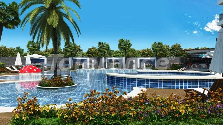 Квартира от застройщика в Оба, Аланья с бассейном: купить недвижимость в Турции - 2667