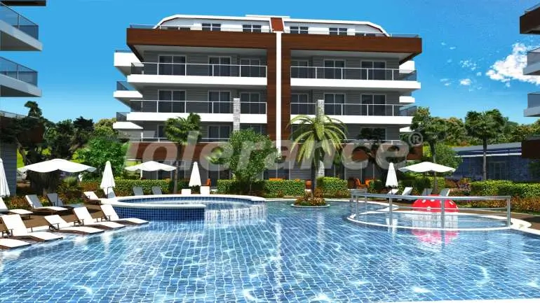 Квартира от застройщика в Оба, Аланья с бассейном: купить недвижимость в Турции - 2668
