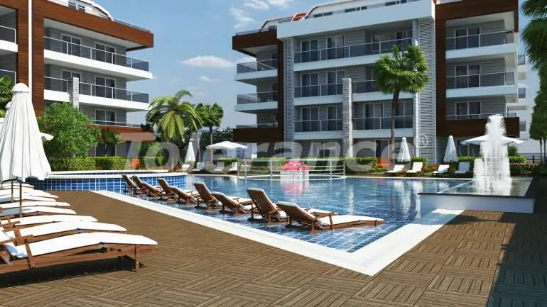 Квартира от застройщика в Оба, Аланья с бассейном: купить недвижимость в Турции - 2669