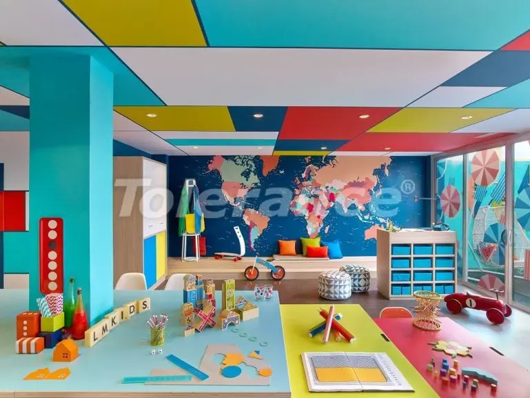 Квартира в Оба, Аланья вид на море с бассейном - 28726 Квартира в Оба, Аланья вид на море с бассейном: купить недвижимость в Турции - 28726