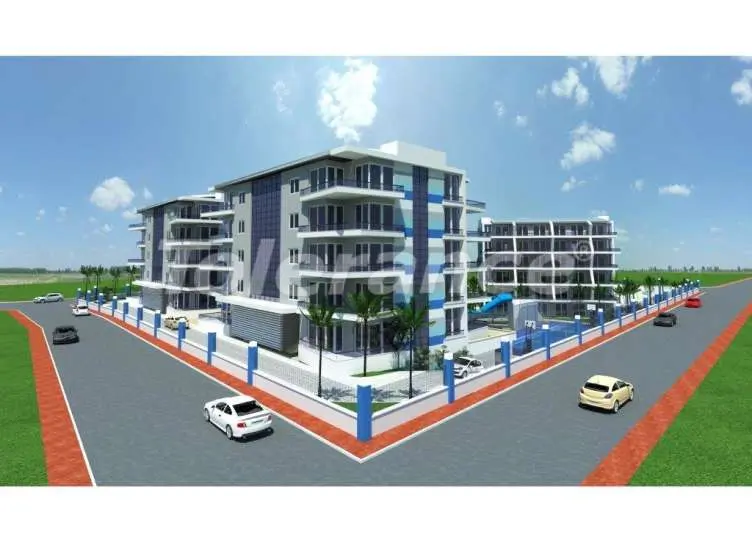 Квартира от застройщика в Оба, Аланья с бассейном: купить недвижимость в Турции - 2969