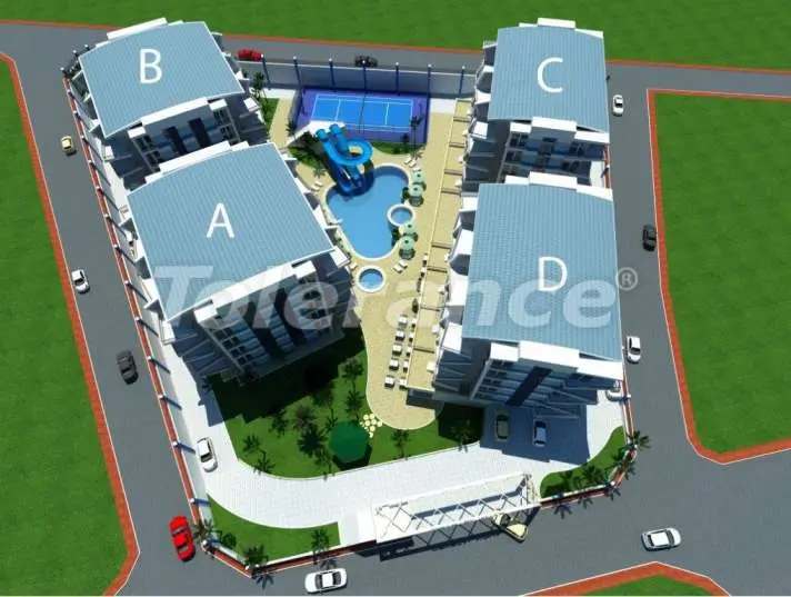 Квартира от застройщика в Оба, Аланья с бассейном: купить недвижимость в Турции - 2971