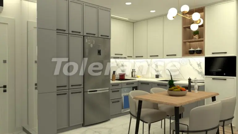 Квартира в Оба, Аланья вид на море с бассейном - 33732 Квартира в Оба, Аланья вид на море с бассейном: купить недвижимость в Турции - 33732