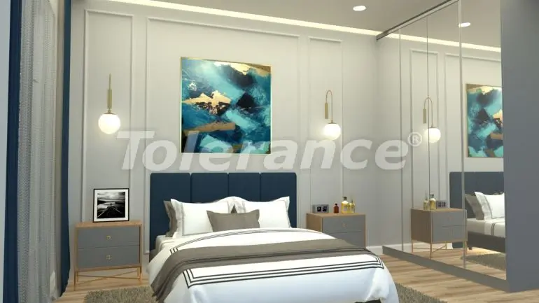 Квартира в Оба, Аланья вид на море с бассейном - 33733 Квартира в Оба, Аланья вид на море с бассейном: купить недвижимость в Турции - 33733