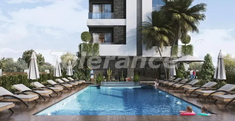 Квартира в Оба, Аланья с бассейном: купить недвижимость в Турции - 33748