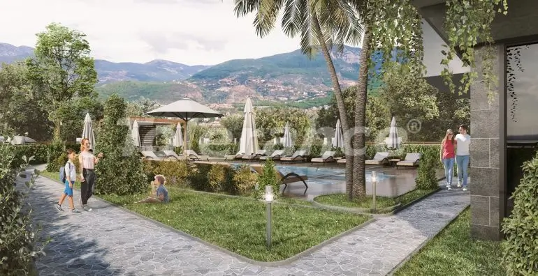 Квартира в Оба, Аланья с бассейном: купить недвижимость в Турции - 33752