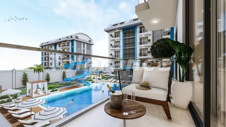 Квартира от застройщика в Оба, Аланья с бассейном: купить недвижимость в Турции - 39657