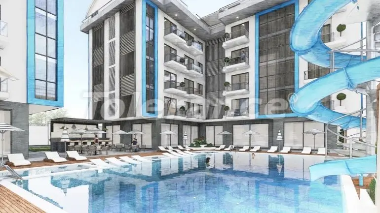 Квартира от застройщика в Оба, Аланья с бассейном в рассрочку: купить недвижимость в Турции - 39660